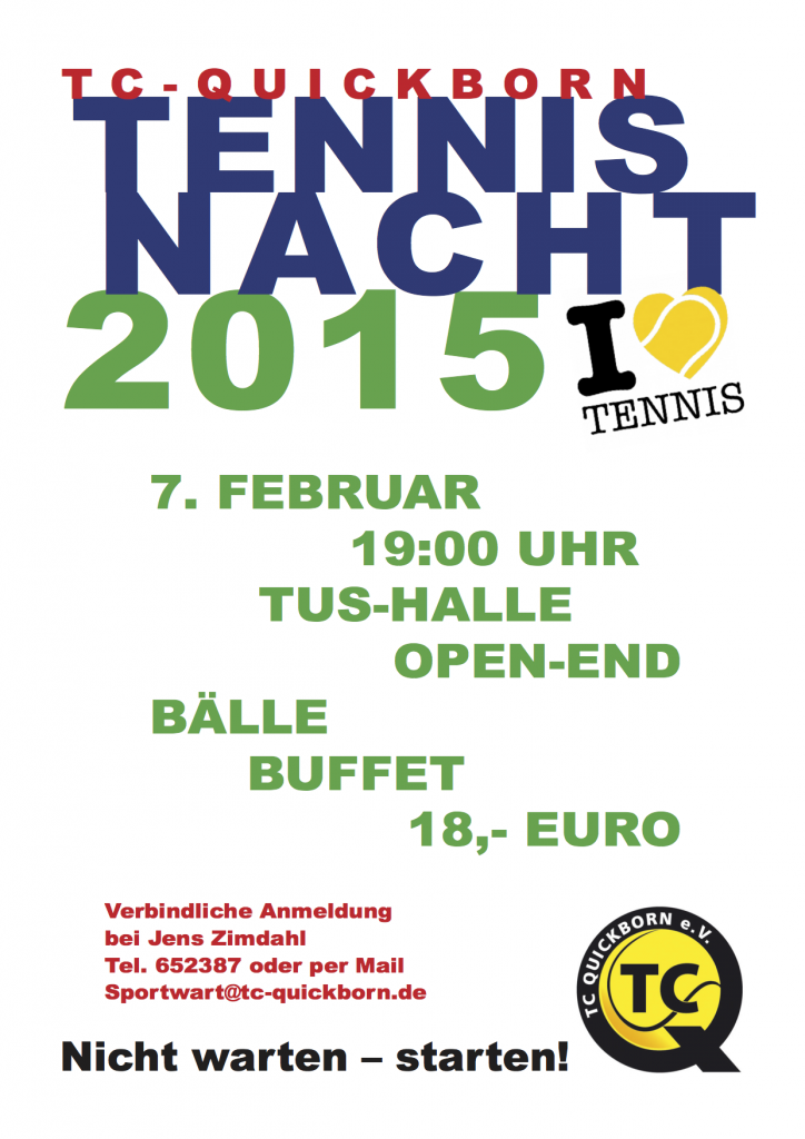 TCQ Tennisnacht 2015