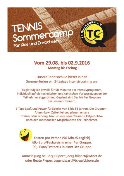 TCQ Sommercamp 2016